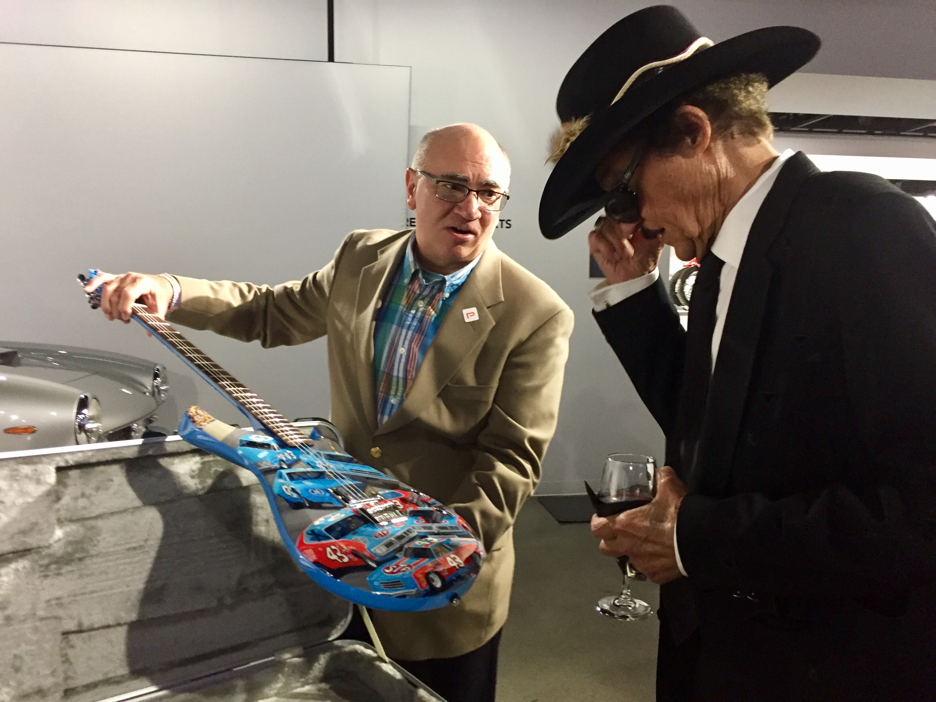Dave with Richard Petty